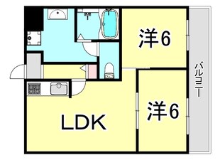 ハイツヨシダの物件間取画像